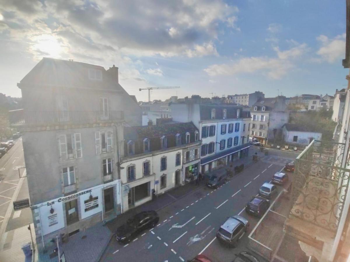 L'Aristide - Entre Gare Et Centre Ville - Vue Sur Les Quais Quimper Luaran gambar